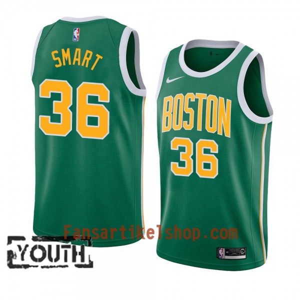 Boston Celtics Trikot Marcus Smart 36 2018-19 Nike Grün Swingman - Kinder Boston Celtics Trikot Marcus Smart 36 2018-19 Nike Grün Swingman - Kinder